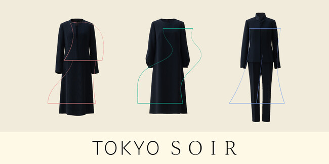 東京ソワール新たなフォーマルウェアブランド「TOKYO SOIR」2025年10月誕生