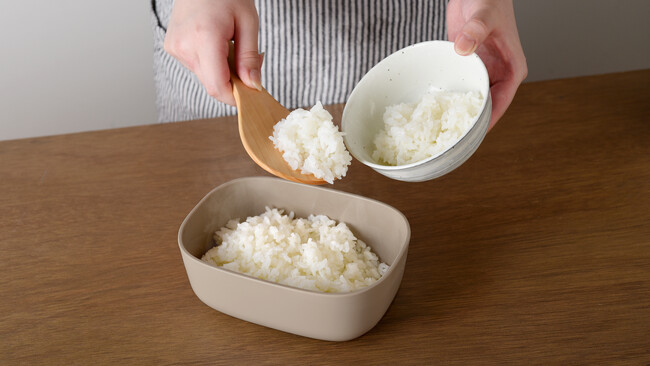 いつでも炊きたてご飯を楽しめる1合用おひつ