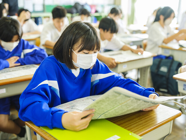 継続的な接触によって、新聞への信頼が向上　埼玉県戸田市の中学校で学術調査を実施