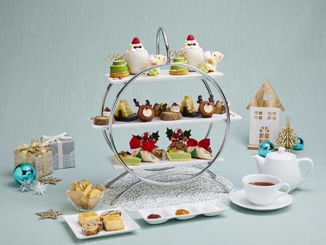 【ロイヤルパークホテル】サンタやトナカイなど愛らしい「クリスマスアフタヌーンティー」で一足早いクリスマスを