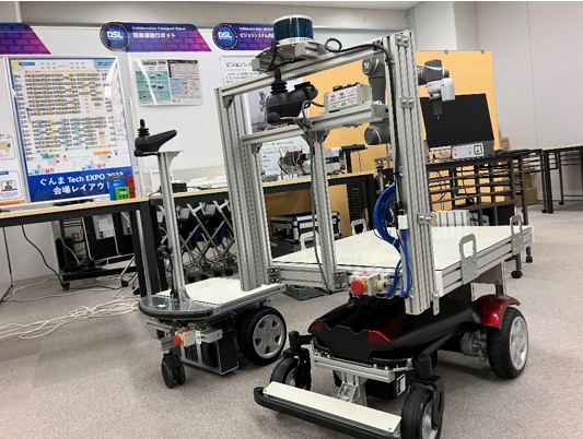 群馬県立産業技術センターにおける協働運搬ロボット(THOUZER)展示のお知らせ