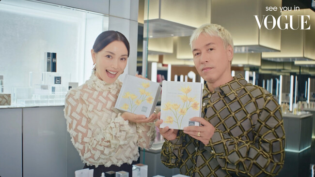 蛯原友里さん・ILMARIさん夫妻が思い出の地・銀座で、ザ・ギンザのホリデーコレクションに出会うショッピングデートに密着。『VOGUE JAPAN』公式YouTubeにて動画公開