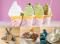 ＜道の駅足柄・金太郎のふるさと＞地元で愛される牛乳を使ったソフトやクレープが楽しめる「足柄きんたろーみるくsoft」が10/7オープン　さらに、ふるさとゴハン食堂のグランドメニューを大幅リニューアル！