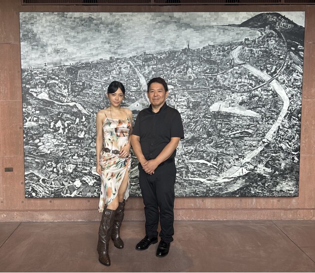 台湾の“ネット女神”Iris Huo氏、Galleria Midobaruで特別な滞在