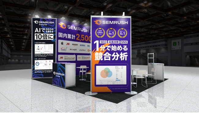 競合分析ツール『Semrush（セムラッシュ）』「営業・デジタルマーケティング Week 秋 2025」に出展およびセミナー登壇のお知らせ｜株式会社オロ