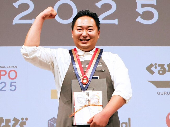 「RED U-35 2025」グランプリの“レッドエッグ”が決定511名の頂点に須藤 良隆(34歳)さん（新潟「La Plage」）