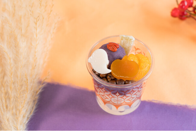 かわいさ満点のおばけくず餅入り！「ハロウィンあんみつ」を2025年10月26日(日)より1週間限定で販売