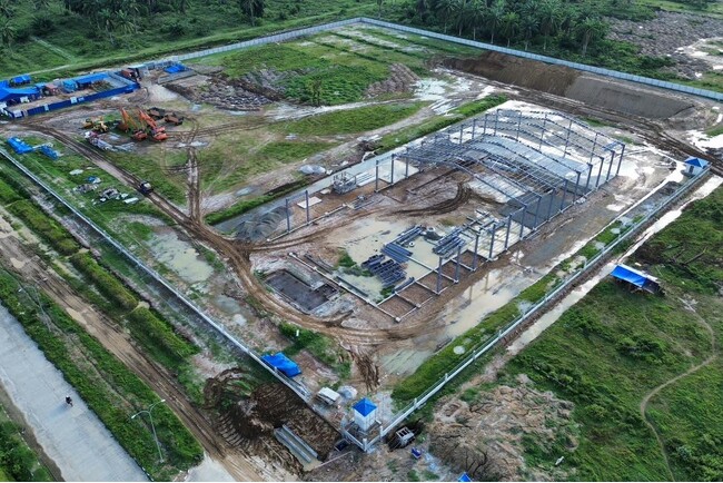 TESSグループ、インドネシアにおけるEFBペレット製造工場の建設状況のお知らせ（2025年９月）