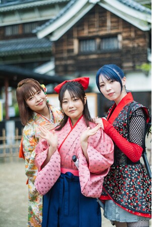広島城フォトジェニックユニット「鯉城小町」が活動スタート!!