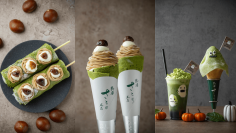 【熱海さとり本店】累計10万個を突破した人気のスイーツに季節限定の味　お濃茶と“栗”が織りなす、贅沢モンブランスイーツ新登場！秋季限定「秋栗モンブランクレープ」が10月16日(木)より発売