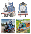 シリーズ1の12話「トーマスとさかなつり」　汽車のえほん第4巻「トーマスのさかなつり」