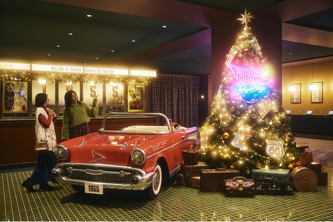【1955 東京ベイ】シュワッとはじけるオールドアメリカンなクリスマスイベント「OLDIES COLA HOLIDAY 1955」今年も開催