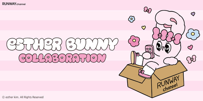 「MURUA」「GYDA」「jouetie」「merry jenny」「RESEXXY」「EVRIS」の6ブランドが人気キャラクター「エスターバニー」との初コラボレーションが実現