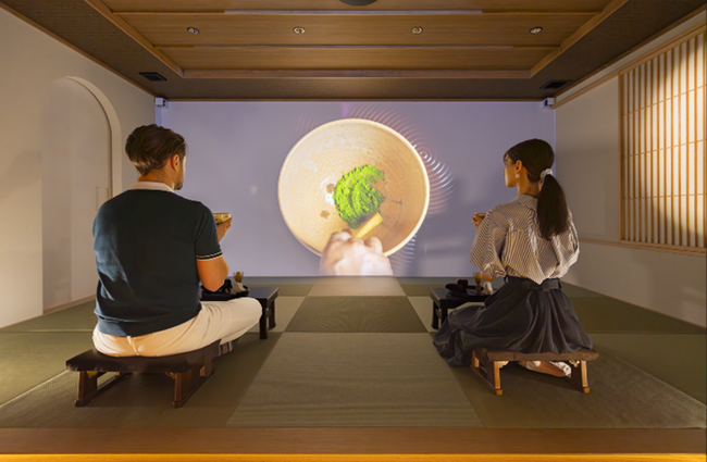 【HANARE by Tokyu Stay】伝統と現代テクノロジーが織りなす没入型デジタル茶室「茶幻 ～sagen～」新設