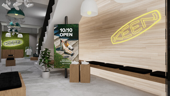 ＜KEEN直営店＞国内2店舗目となる路面店「KEEN GARAGE FUTAKOTAMAGAWA」が東京 二子玉川に2025年10月10日（金）オープン