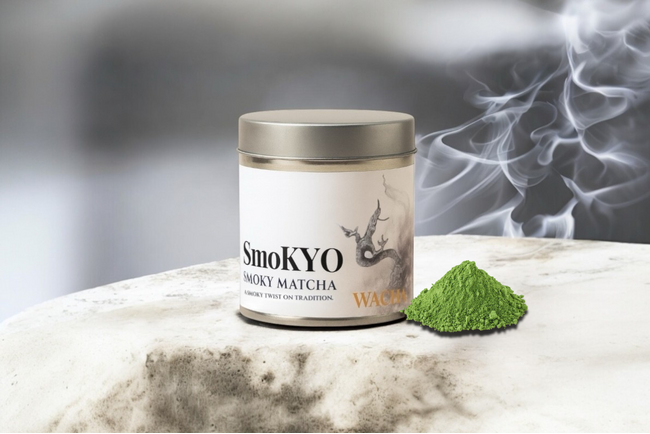 世界初※・京番茶×抹茶の融合──WACHA「SmoKYO - Smoky Matcha」誕生