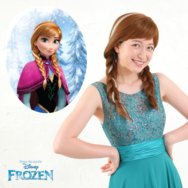 アートネイチャーグループのNAO-ART株式会社『アナと雪の女王』『ディズニープリンセス』をモチーフとしたウィッグを限定発売