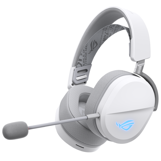 Republic of Gamersより、軽量ワイヤレス対応のゲーミングヘッドセットホワイトモデル「ROG Pelta White」を発表
