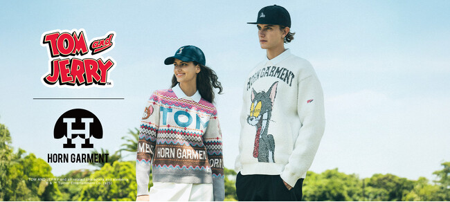 HORN GARMENT『Tom and Jerry』とのコラボレーションアイテムを発売!