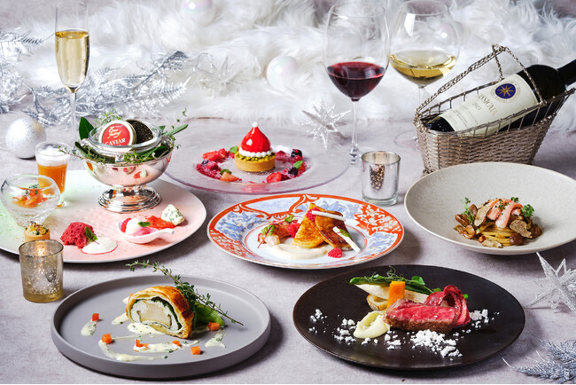 6つのレストラン&ラウンジでお届けする「クリスマスランチ&ディナープラン」