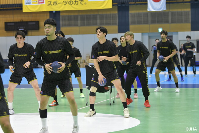 【ハンドボール】男子日本代表『彗星JAPAN』 第3回強化合宿を実施