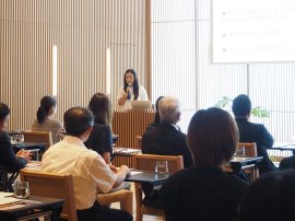 キルギス共和国経済商務省観光局 サステイナブル開発・国際協力部チーフスペシャリストのアイスルー・アバキロワ