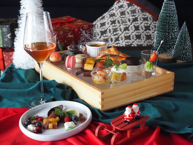 【メルキュール京都ステーション】冬らしいリッチな味わいを満喫。煌めく季節を彩るクリスマスアフタヌーンティーが11/1(土)より登場