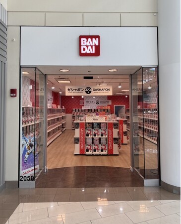Happinet America Inc.が運営する『GASHAPON BANDAI Official Shop US The Parks Mall at Arlington』が10月10日オープン！