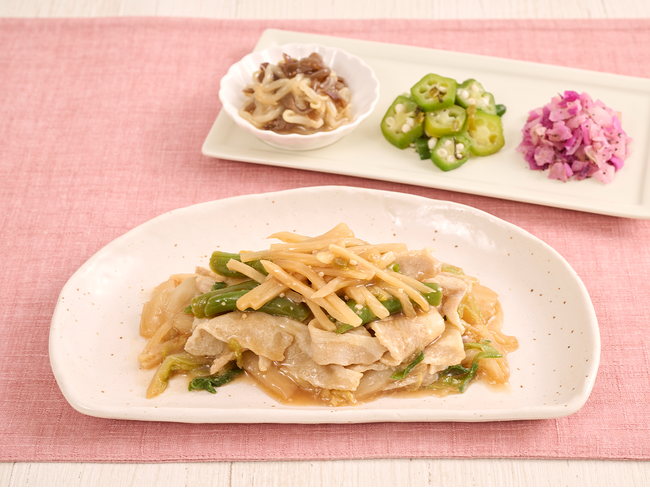 コク深いのに後味すっきり！ヘルシー中華メニュー「豚トロとシャキ旨野菜のオイスター」が10月14日（火）に新登場