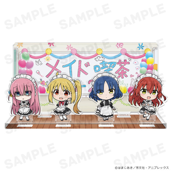 アニメ「ぼっち・ざ・ろっく!」アクリルジオラマの受注を開始しました!
