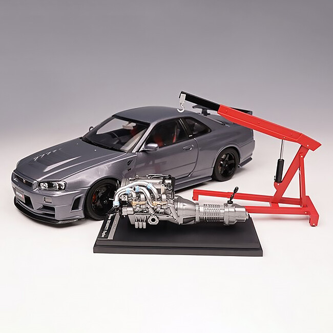 日産スカイライン GT-R (BNR34) の 1/18 スケールミニカーが CAMSHOP.JP で販売開始！