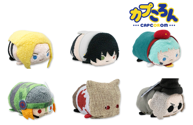CAPCOM STOREの大人気商品「カプころんシリーズ」に6種の新キャラクターが登場!