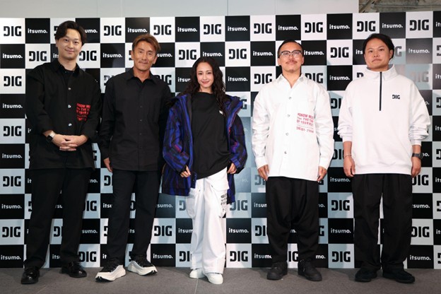 株式会社いつも、新D2Cブランド「DIG」を発表。スペシャルアンバサダーに沢尻エリカさん、窪塚洋介さんが就任