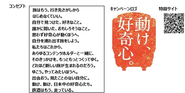 「動け、好奇心。」キャンペーンを実施します