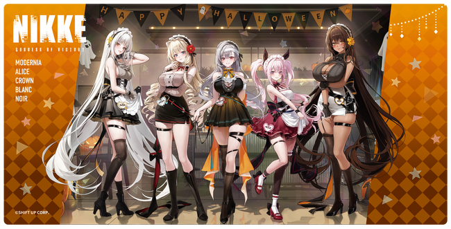 『勝利の女神：NIKKE × あみあみ × ツクヨミ スペシャルコラボフェア in 秋葉原 2025 POP UP SHOP in あみあみ』が開催。描き下ろしイラストを使用した限定商品を販売。
