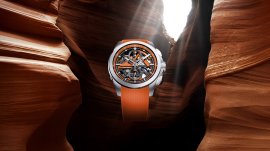 Independence Skeleton Chrono Orange-1