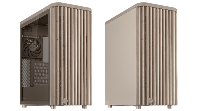 ASUSより、高級感のあるフロント木製デザインを採用したクリエイター向けブランドProArtのPCケースベージュカラーモデル「ProArt PA401 Wood Edition Beige」を発表