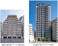 「マンションの建替え等の円滑化に関する法律」による建替事業『ジオグランデ白金台』が竣工し、権利床住戸の引渡しが完了しました