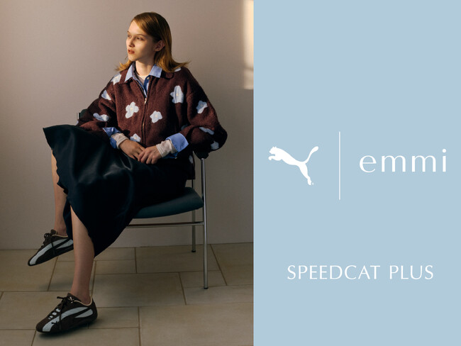 【emmi×PUMA】世界中で愛されるスピードキャットから登場する新モデルシューズSPEEDCAT PLUSを別注＜10月17日(金)先行予約開始＞