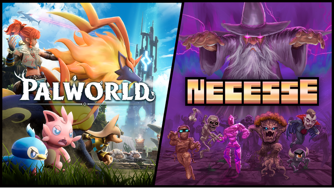 『パルワールド』と協力サバイバルクラフトゲーム『Necesse: ネセス』のコラボバンドルがSteamで本日発売！セット購入で10%OFF！
