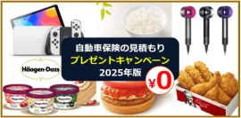 自動車保険キャンペーンサイトのアイキャッチ画像