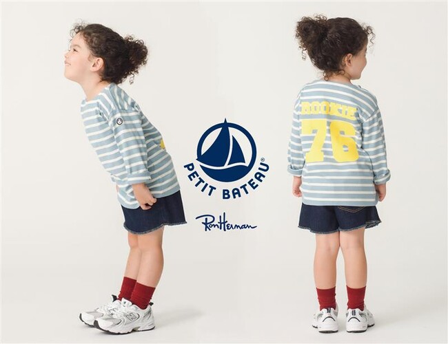 【ロンハーマン】Petit BateauとRon Herman Kidsのスペシャルコラボレーションが実現。ロンハーマン・RHC ロンハーマン各店にて登場！
