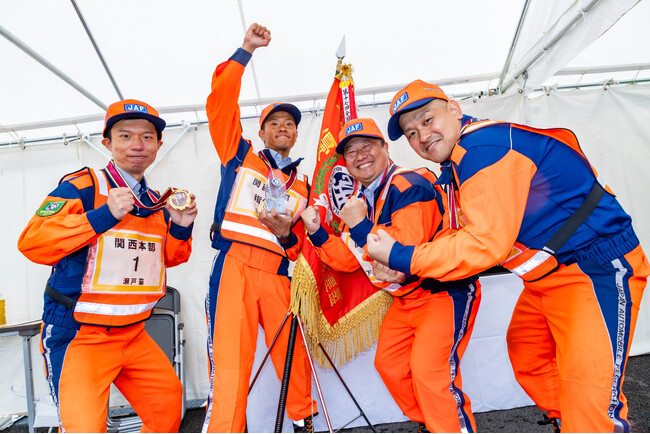 「JAF全国ロードサービス競技大会 2025」決勝戦 20年ぶりに関西本部が優勝!