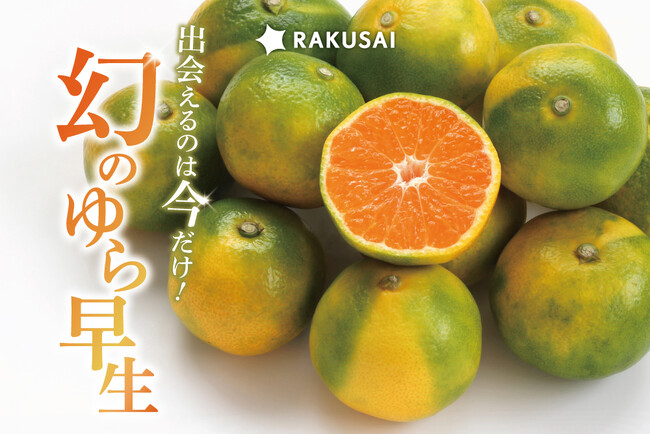 みかんシーズン到来!香川県産『ゆら早生みかん』が期間限定で登場