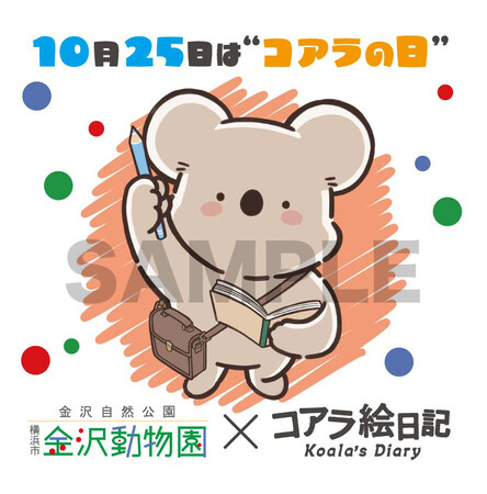 コアラ絵日記×横浜市立金沢動物園でコラボが決定！