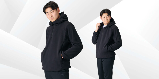 《ZETT》快適な着心地を追求、保温性に優れたフリースジャケット新発売！