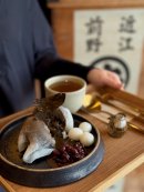 ほうじ茶パフェ提供 ほうじ茶パフェ提供