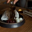 ほうじ茶パフェほうじ茶ソースかけ ほうじ茶パフェほうじ茶ソースかけ