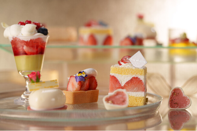 甘酸っぱいいちごを、光り輝くスイーツで『Shiny Strawberry Afternoon Tea』【ウェスティンホテル仙台】