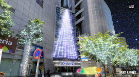 ナディアパークイルミネーション_AXIZLight演出　イメージ